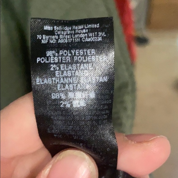 Green miss selfridge dress - Picture 4 of 4